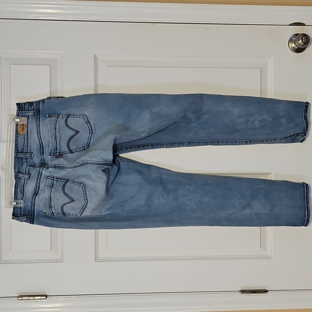 Levi's 529 Curvy Skinny Leg Women's Light Wash Blue Jeans - Picture 11 of 13